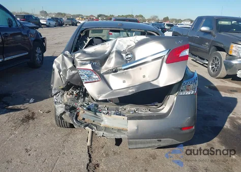 2015 Nissan Sentra Fe+ S/S/Sl/Sr/Sv from USA, damaged, VIN 3N1AB7AP4FL660348